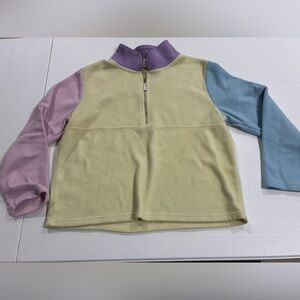 Icecream Pastel Kids Sweatshirt with Zipper